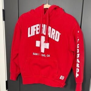 Red Hoodie Sweater